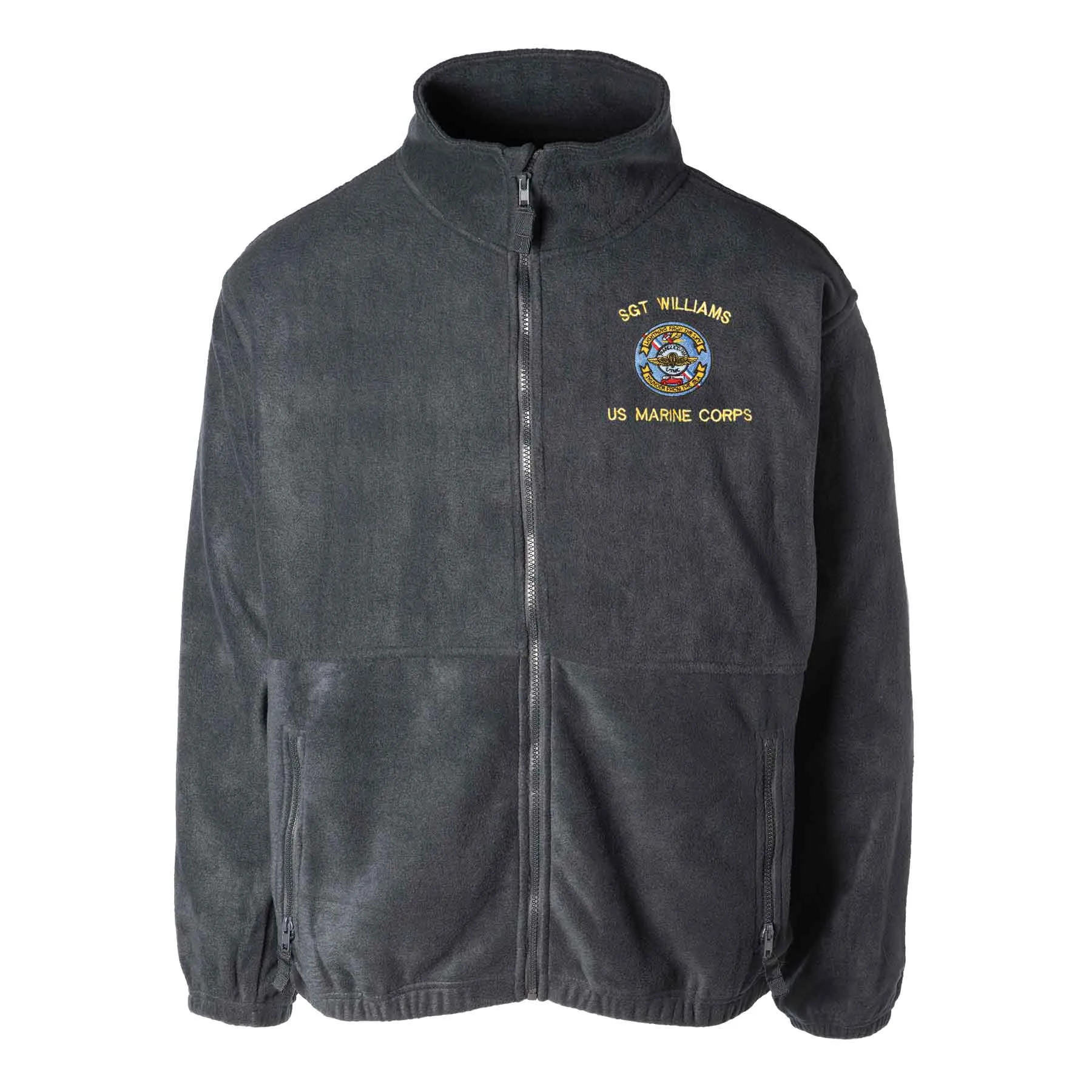 2D Anglico FMF Embroidered Fleece Full Zip