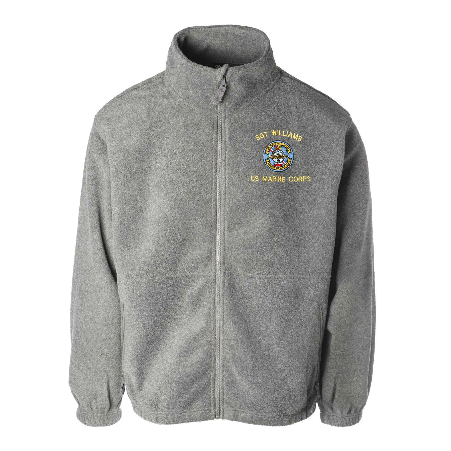 2D Anglico FMF Embroidered Fleece Full Zip