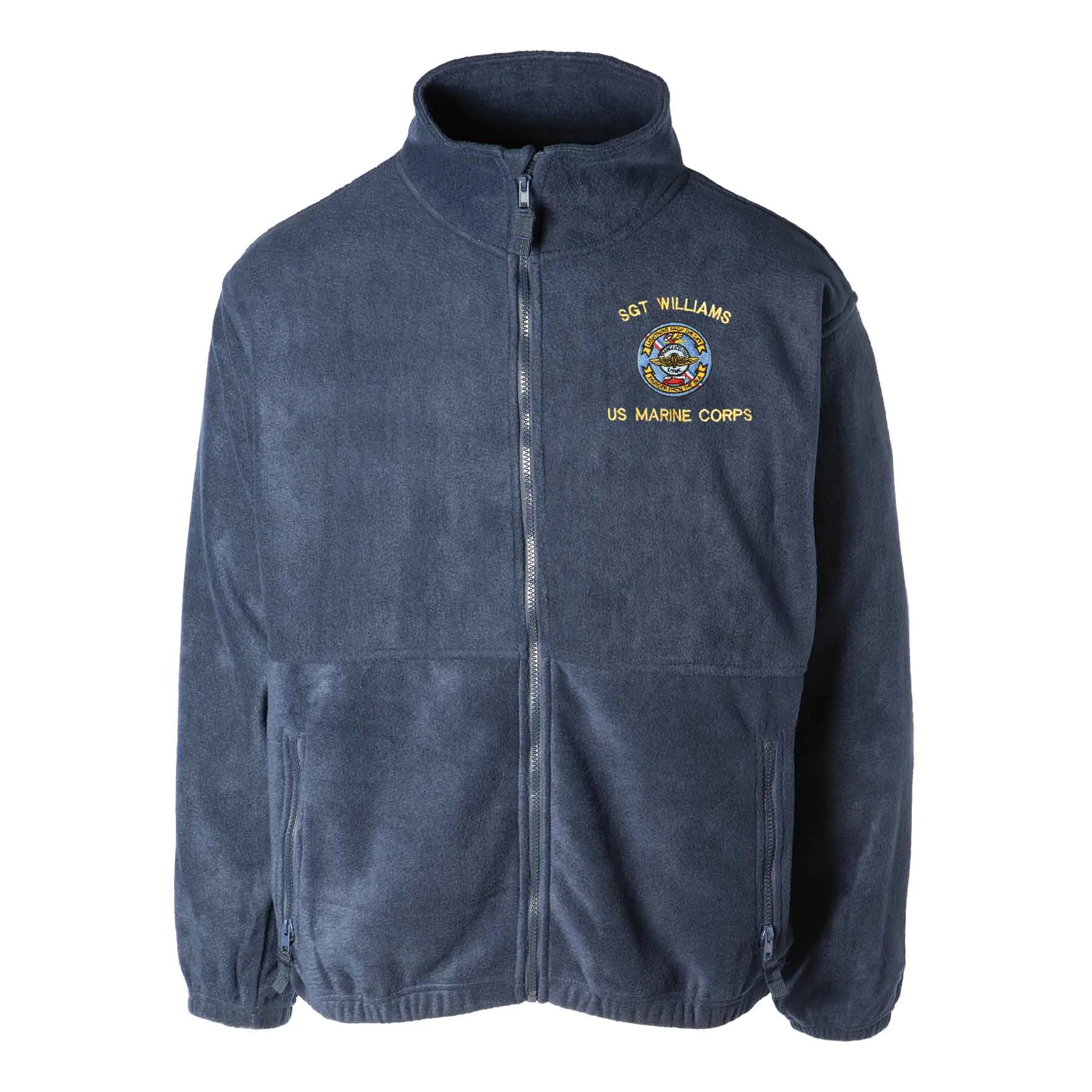 2D Anglico FMF Embroidered Fleece Full Zip