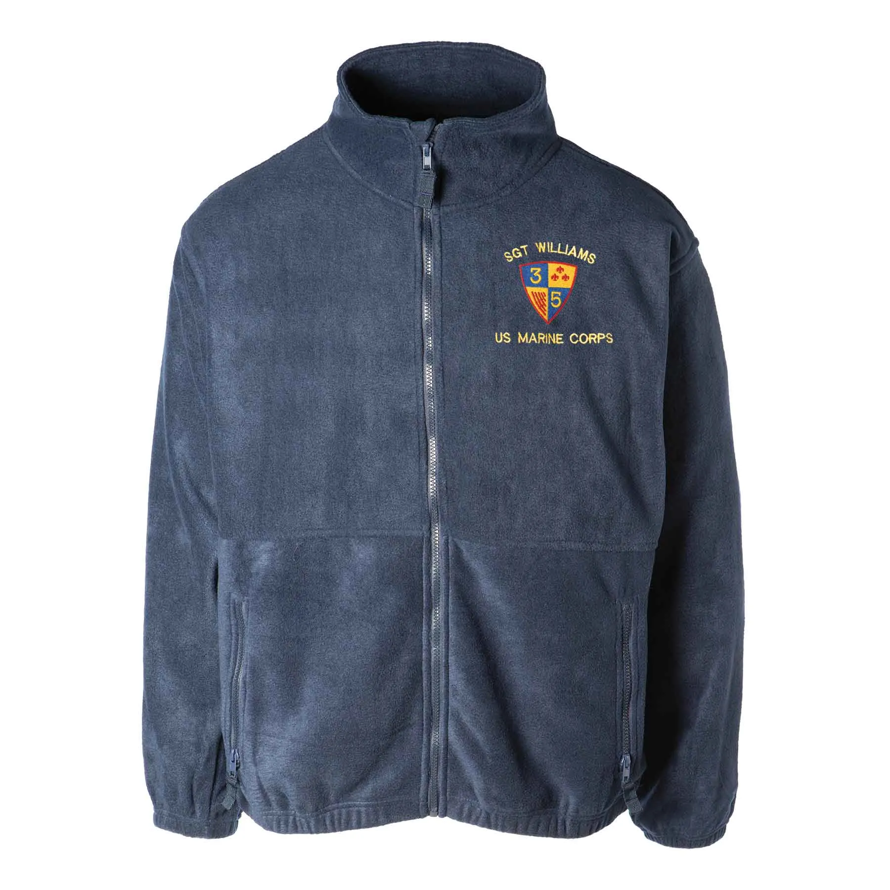 3rd Battalion 5th Marines Embroidered Fleece Full Zip