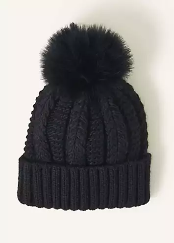 Accessorize Luxe Pom Beanie | Grattan