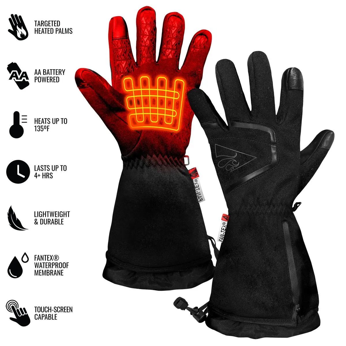 ActionHeat AA Women's Featherweight Heated Gloves