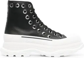 Alexander McQueen Joey eyelet-detail sneakers Black