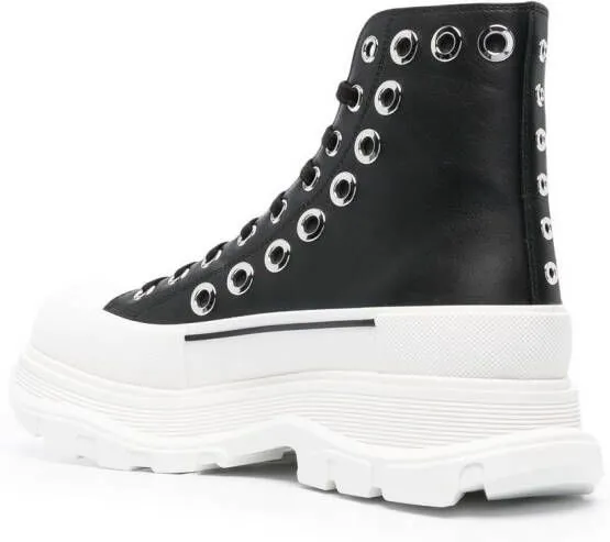 Alexander McQueen Joey eyelet-detail sneakers Black