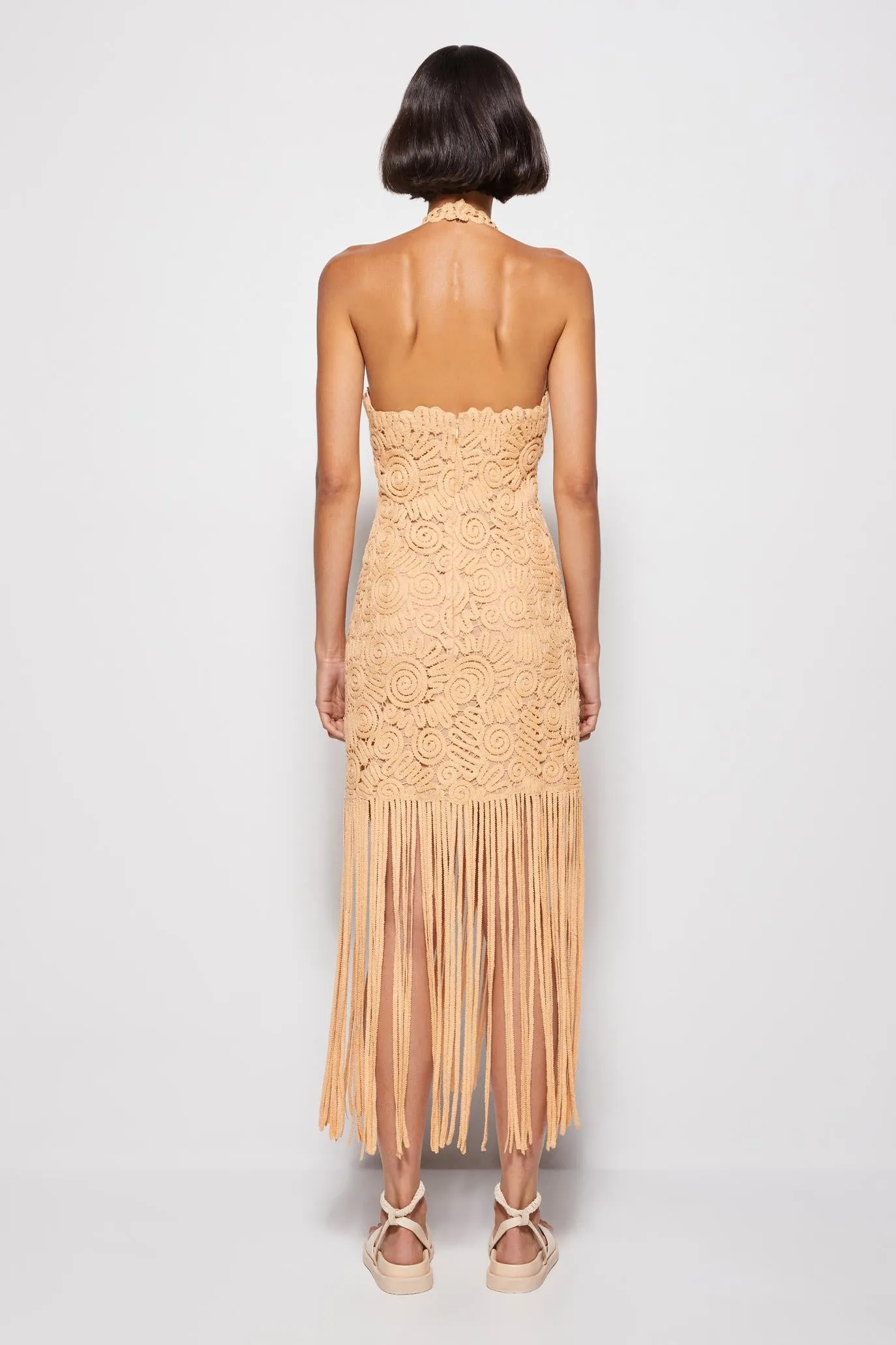 Alisa Fringe Dress