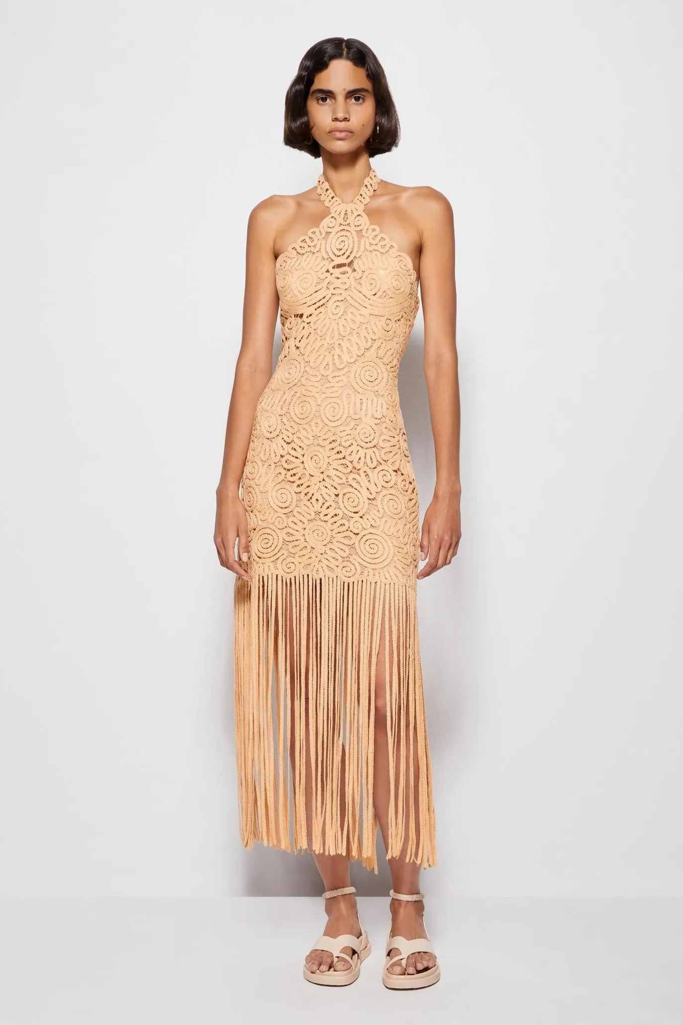 Alisa Fringe Dress