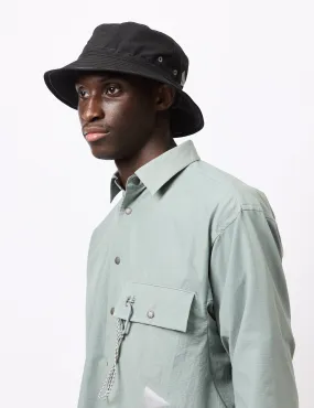 and Wander Pe/Co Bucket Hat - Black