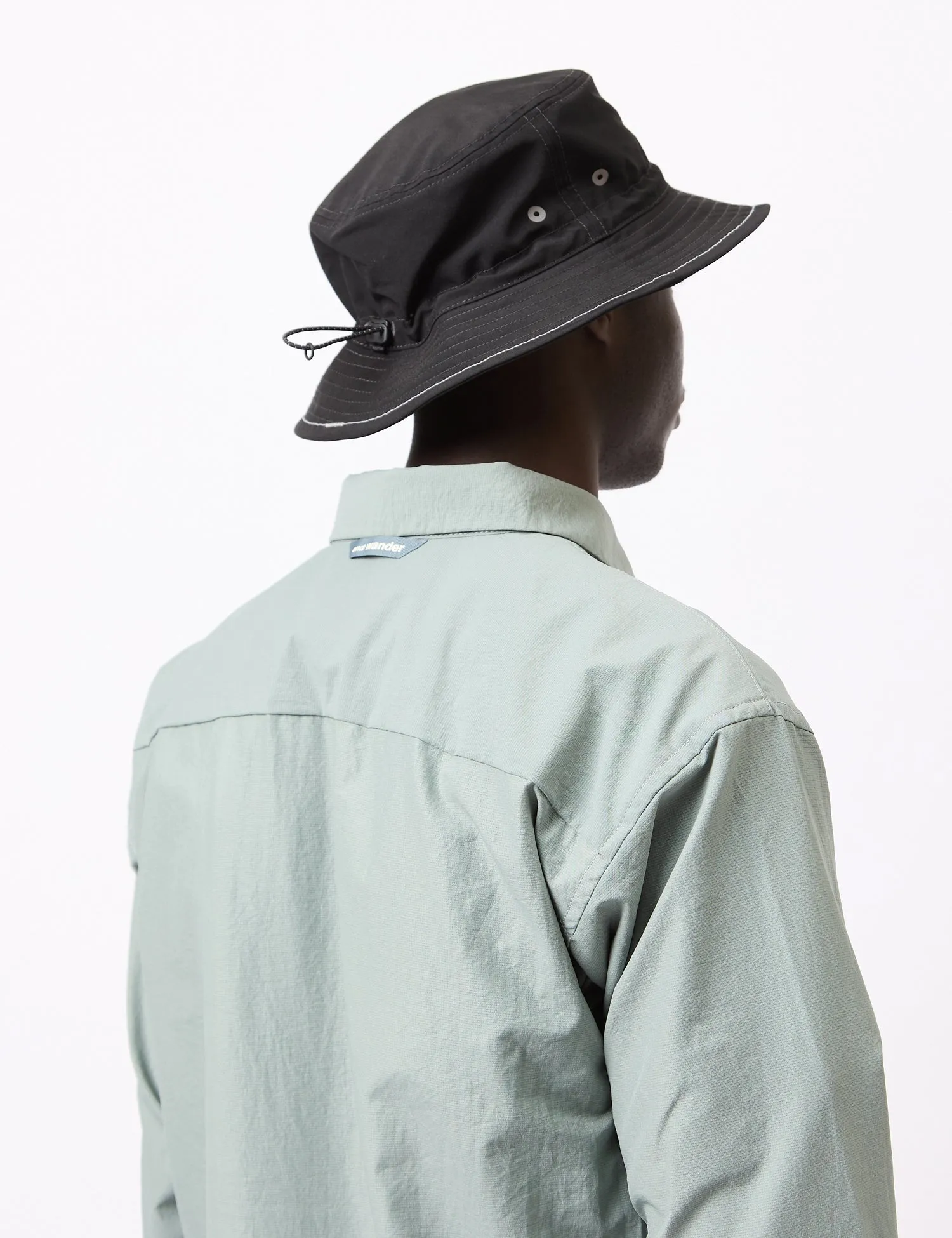 and Wander Pe/Co Bucket Hat - Black