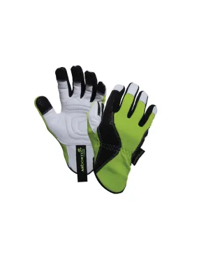 Arbortec - AT1550 XT Chainsaw Gloves - Green Black Grey  - 2020ppe Size 9