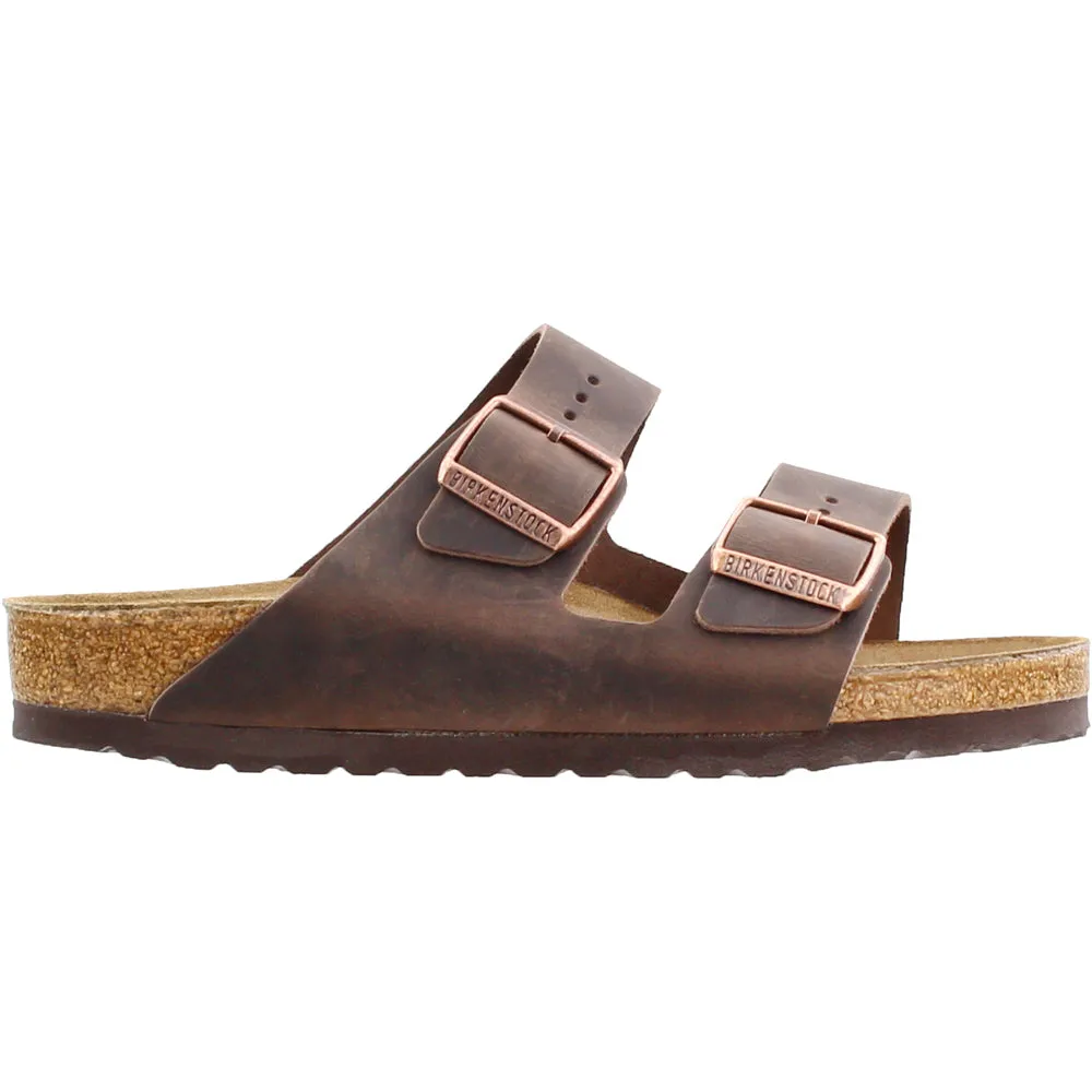 Arizona Oiled Leather Footbed Sandals