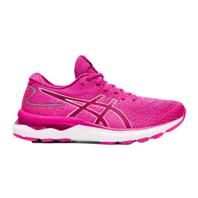 Asics Gel Nimbus 24 - Fuchsia Red - White