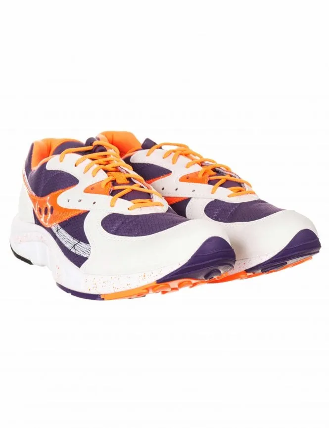 Aya Trainers - White/Purple/Orange