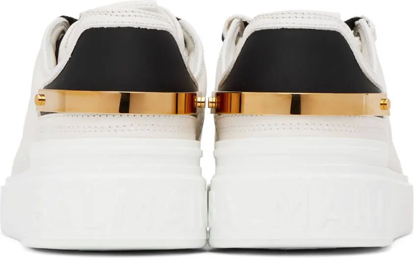 Balmain Off-White B-Court Sneakers