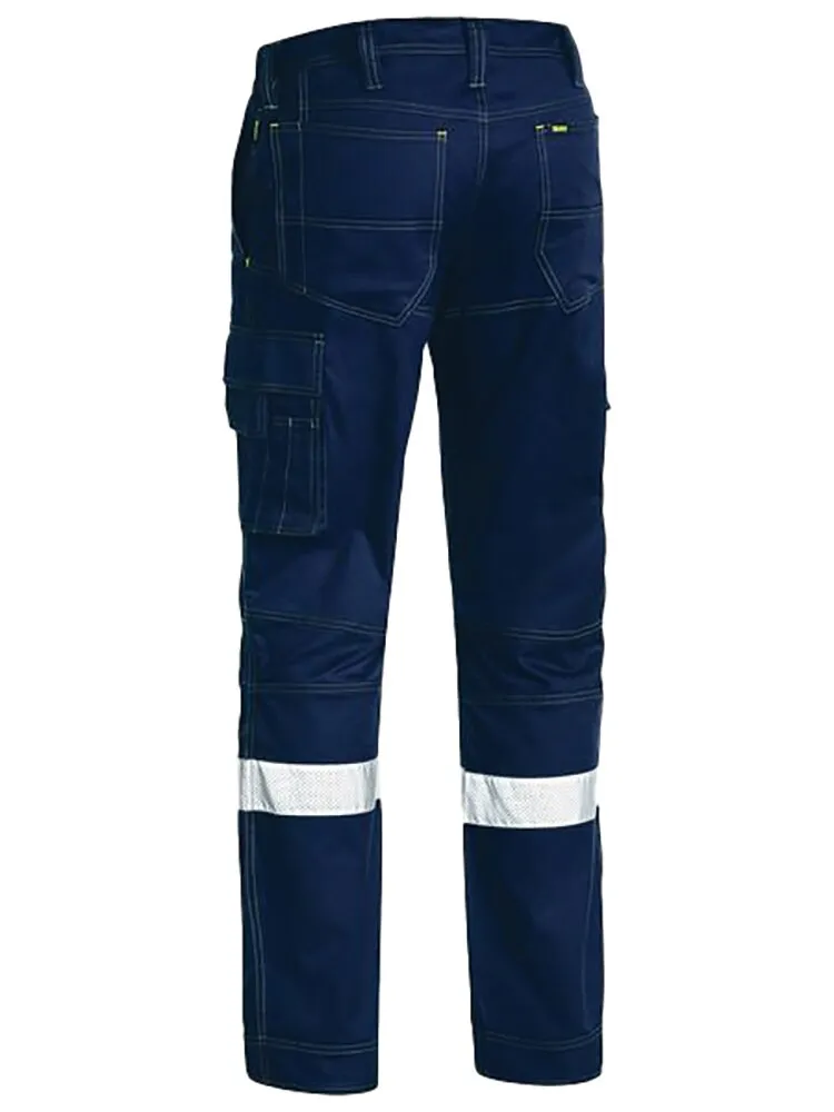 Bisley Workwear BPC6475T Men's X Airflow Engineered Taped Ripstop Cargo Work Pant - Navy - 77R