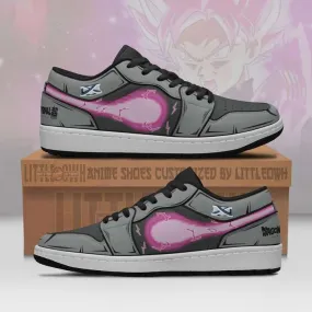 Black Goku Dragon Ball Z Anime JD Low Top Sneakers