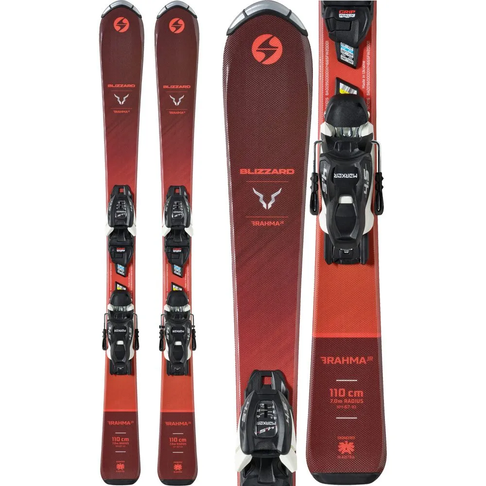 Blizzard - Brahma JR 23/24 70-90cm Kids Ski with Binding