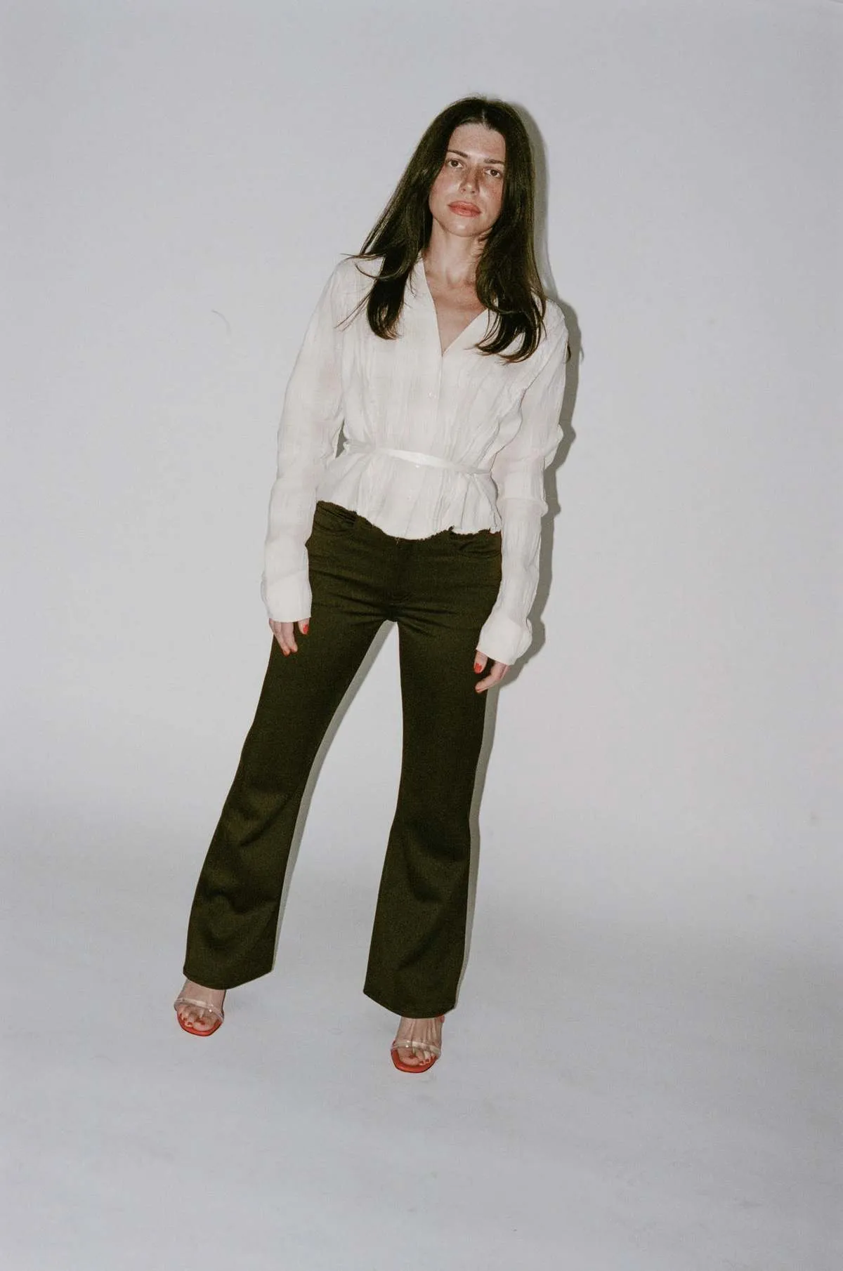 Boot Cut Pant - Brown