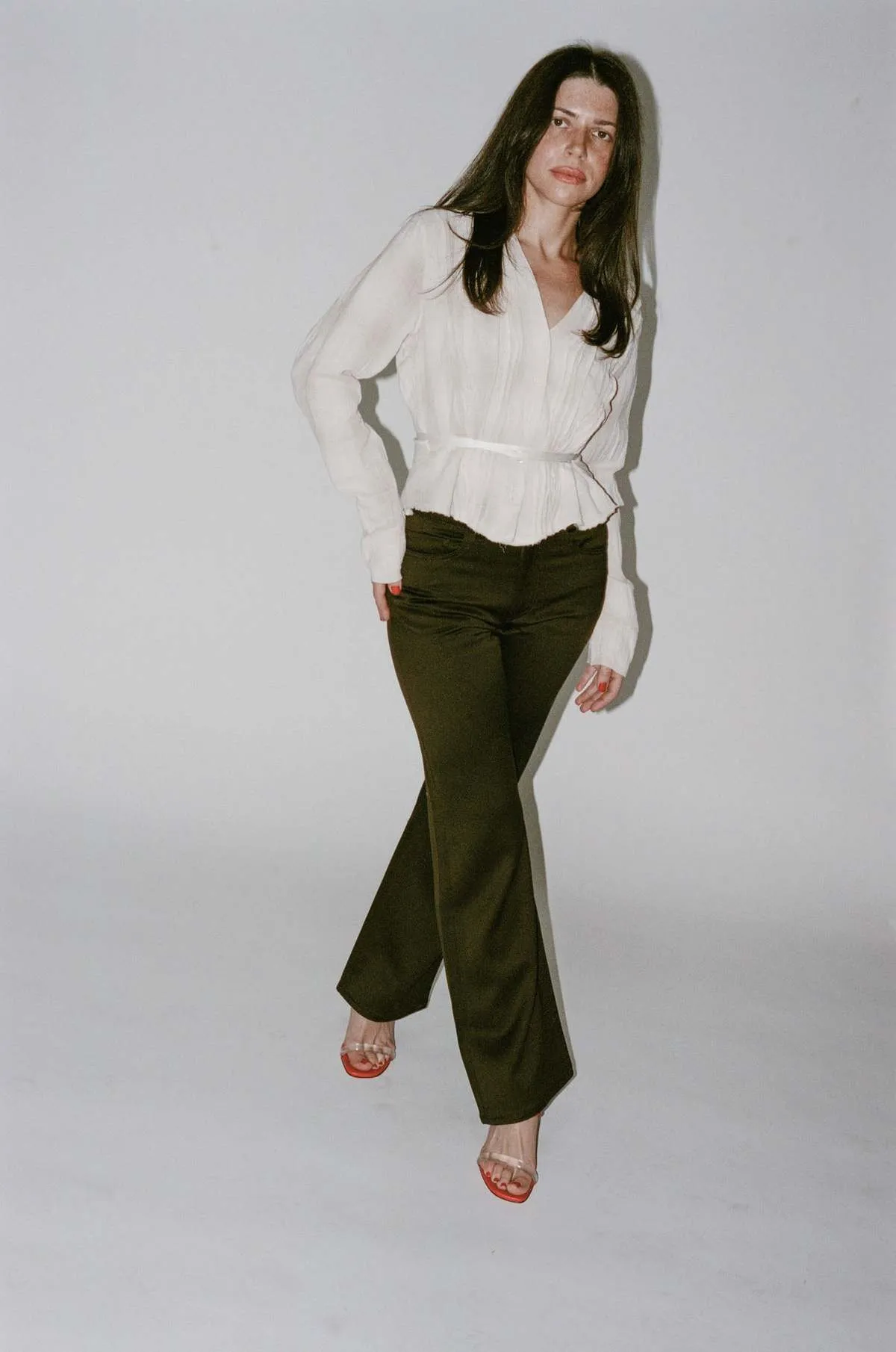 Boot Cut Pant - Brown