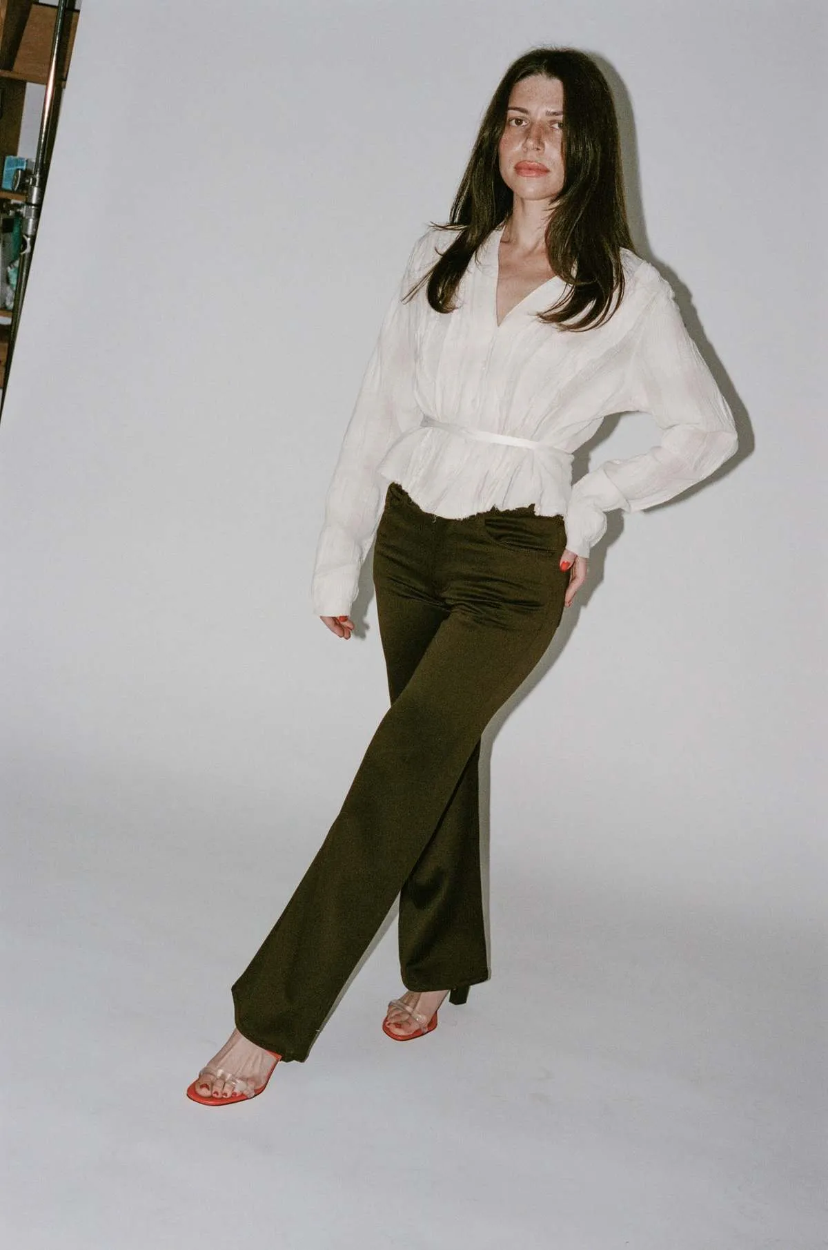 Boot Cut Pant - Brown