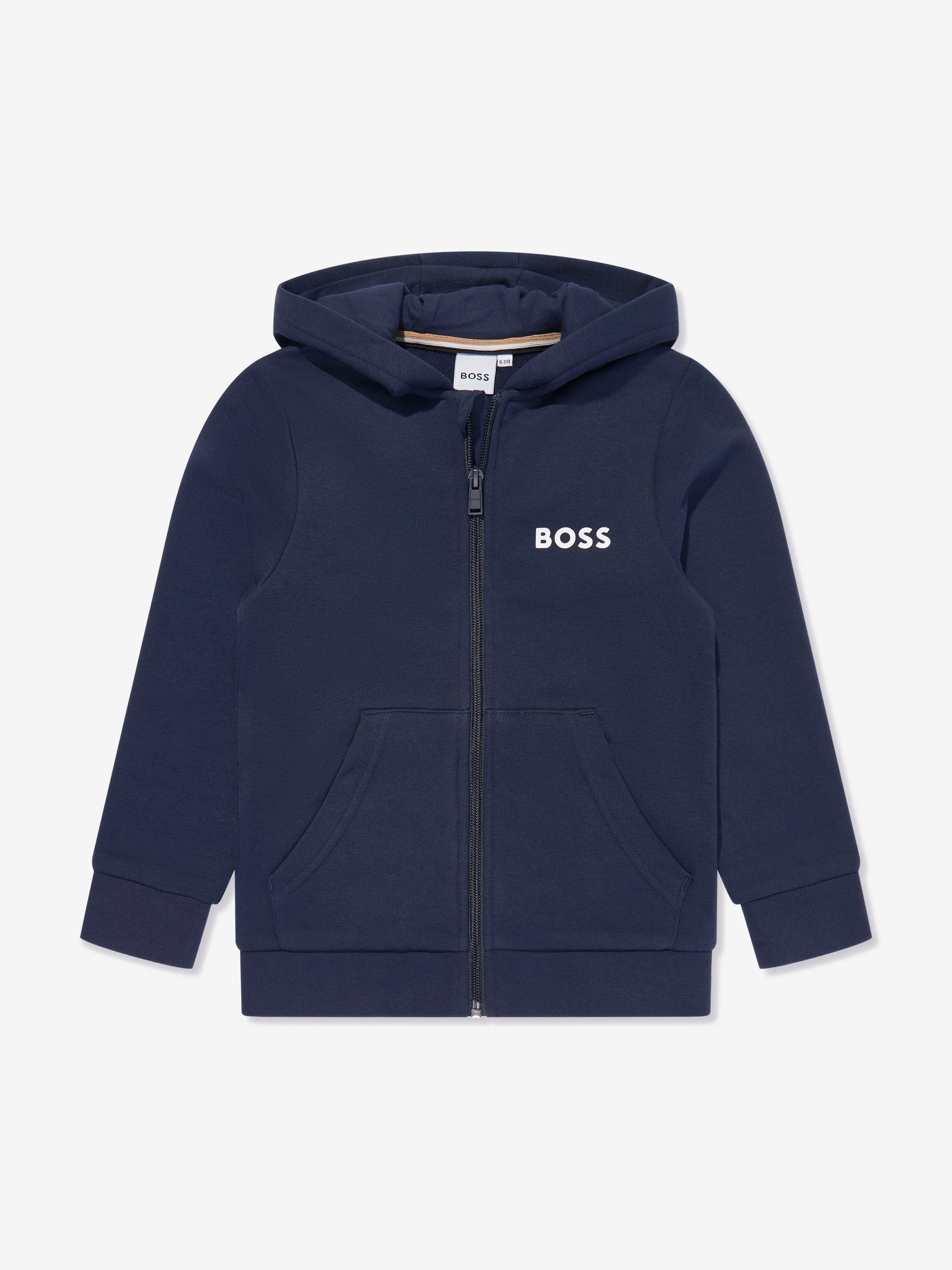 BOSS Boys Logo Tracksuit in Navy