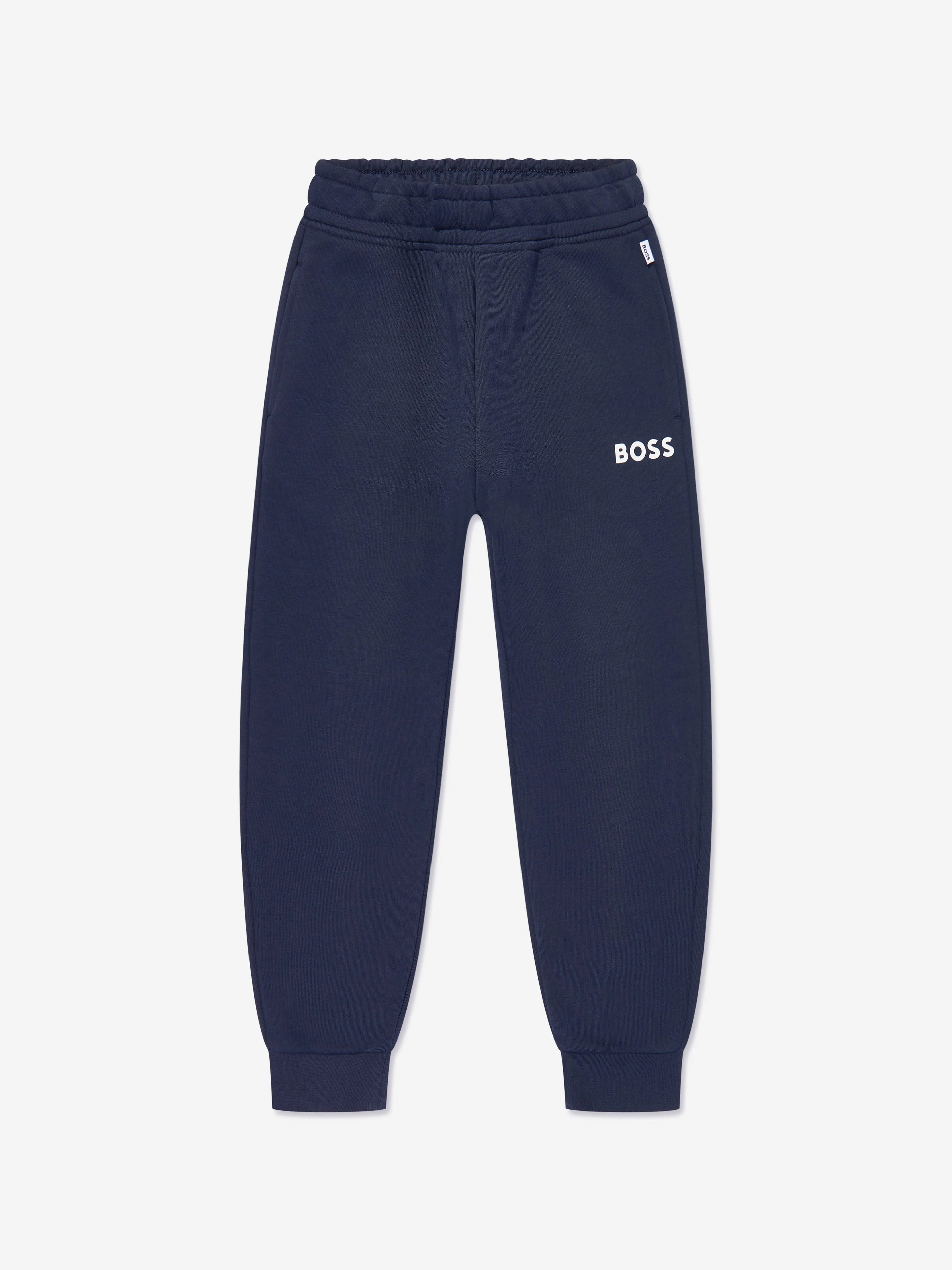 BOSS Boys Logo Tracksuit in Navy