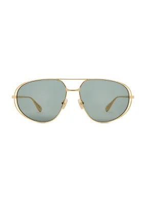 Bottega Veneta Aviator Sunglasses