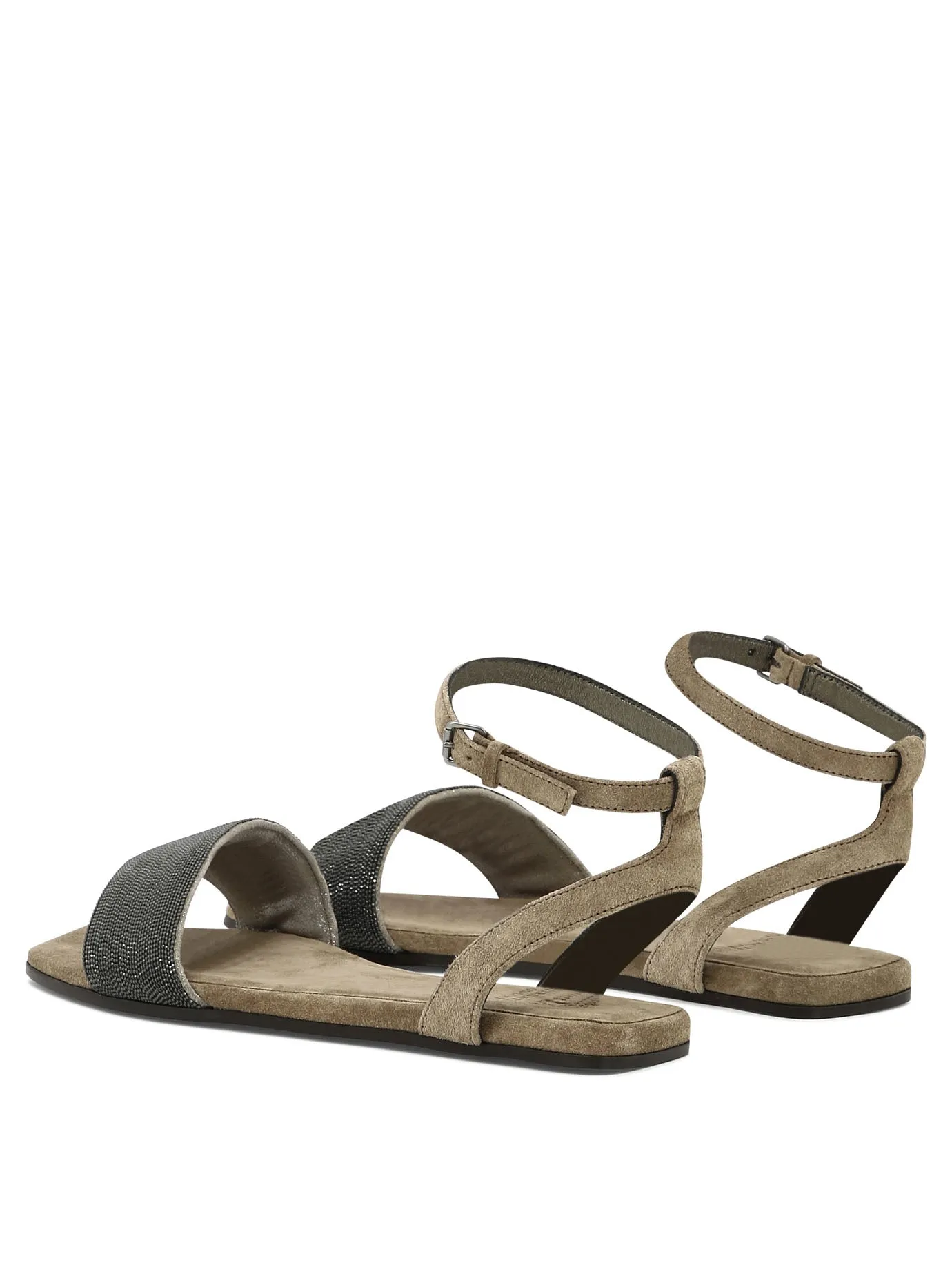 Brunello Cucinelli    Brunello Cucinelli Sandals With Precious Strap