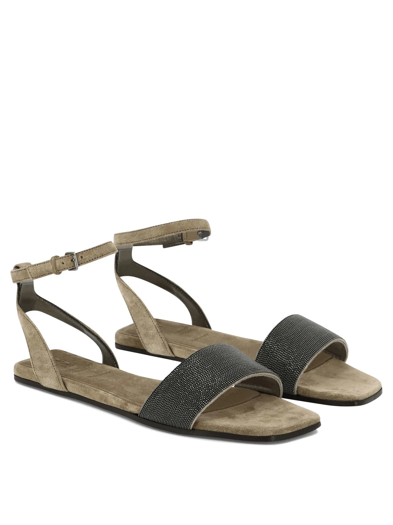 Brunello Cucinelli    Brunello Cucinelli Sandals With Precious Strap