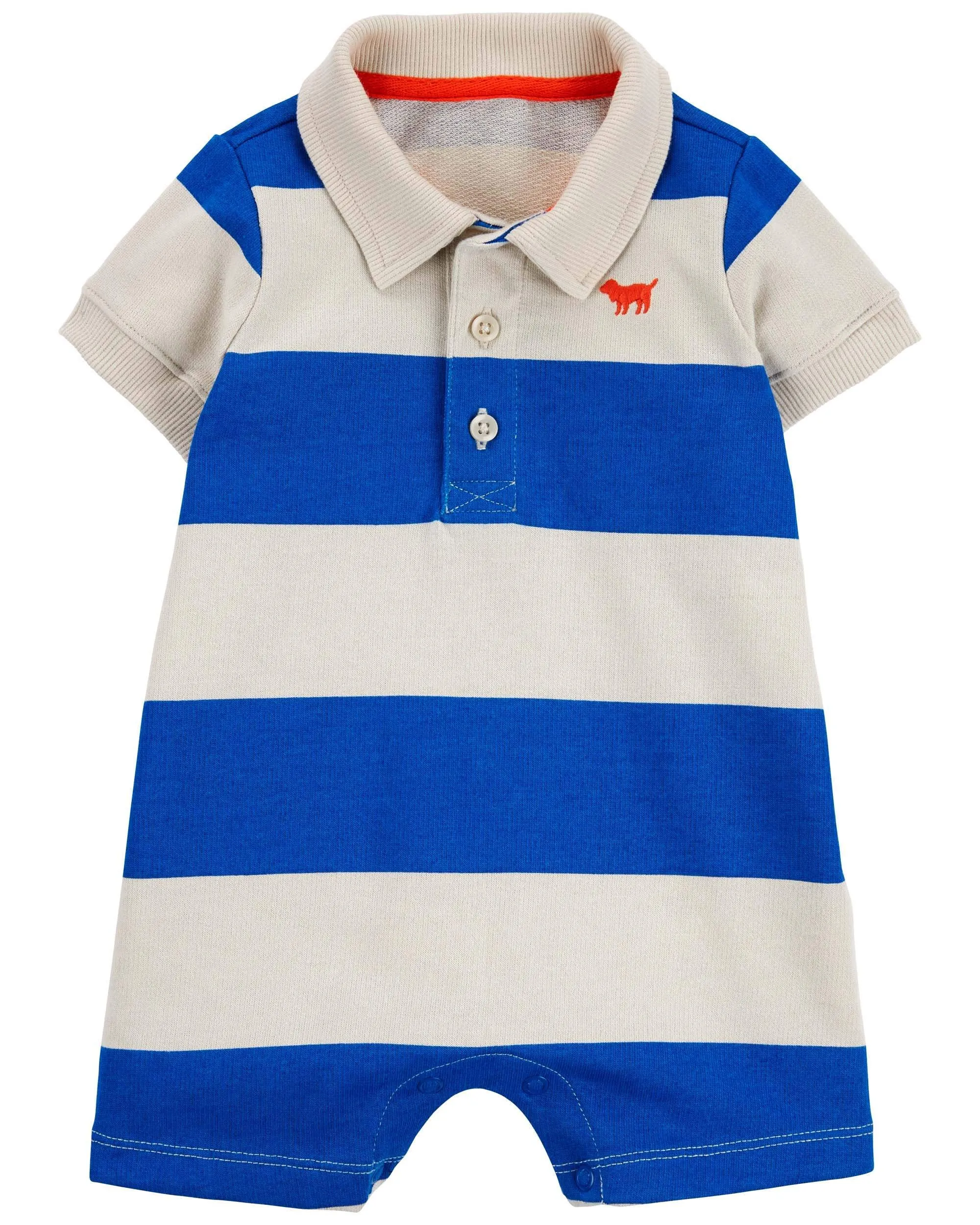 Carter's / OshKosh Baby Rugby Striped Cotton Romper