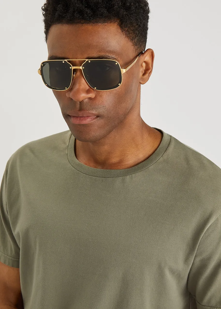 CARTIER Aviator-style sunglasses -                         -                     -                