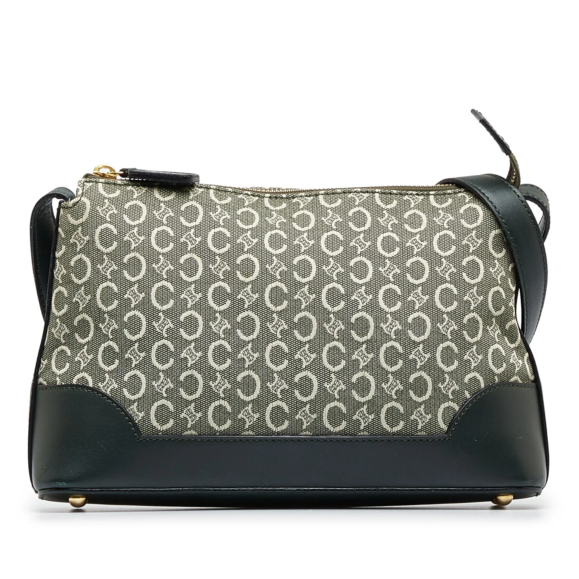 Celine C Macadam Shoulder Bag (SHG-GrwvFl)