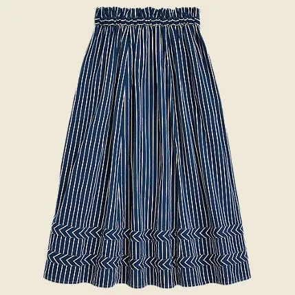 Chantall Skirt - Blue/White