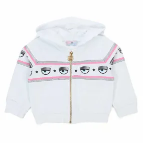 Chiara Ferragni Logomania Hoodie For Baby Girl