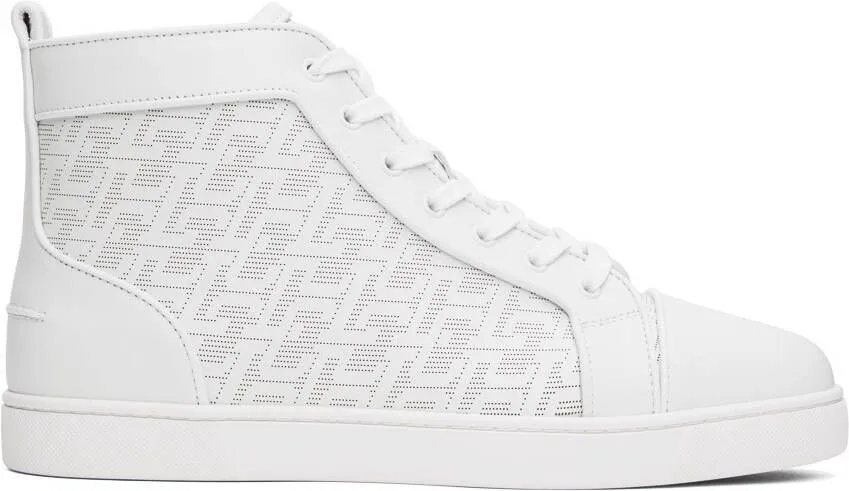 Christian Louboutin White Louis Orlato Sneakers