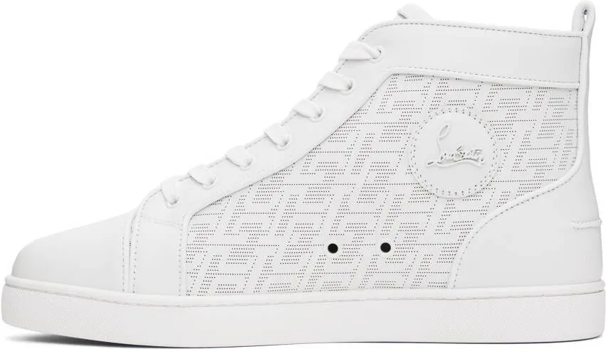 Christian Louboutin White Louis Orlato Sneakers