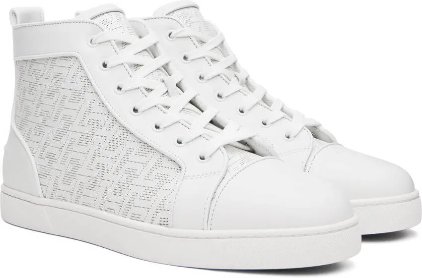 Christian Louboutin White Louis Orlato Sneakers