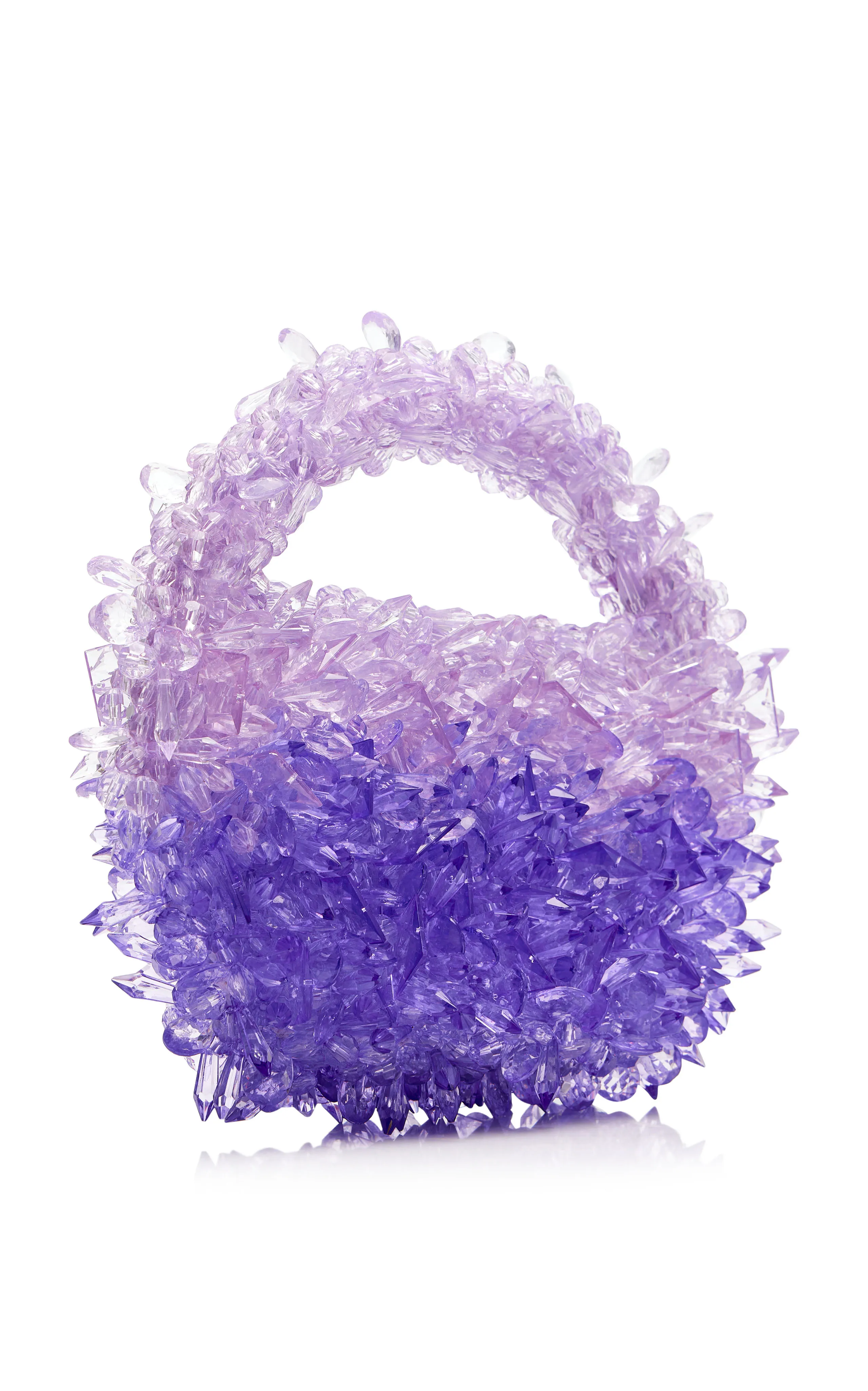 Clio Peppiatt Quartz Beaded Bag