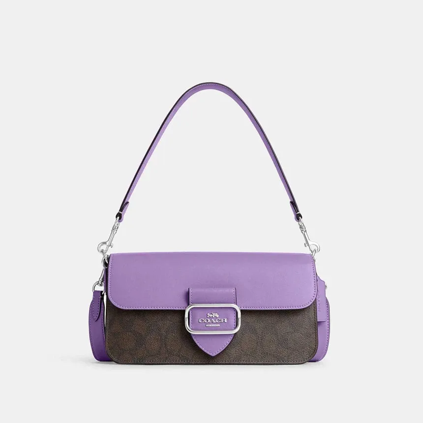 Coach Morgan Shoulder Bag in Signature Canvas