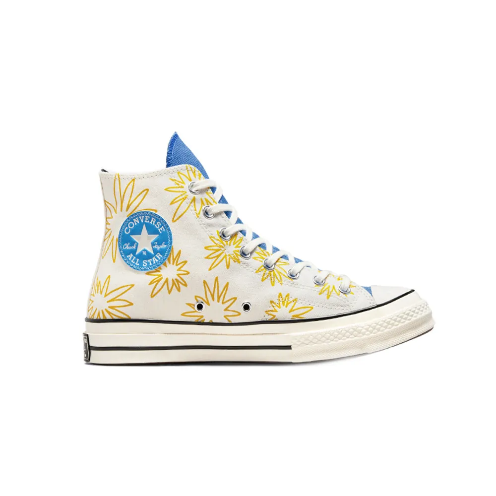 Converse Chuck 70 Hi Sunny Floral Egret/University Blue/Amarillo 172863C