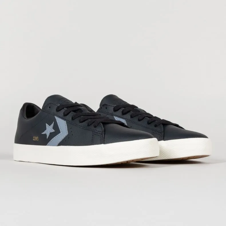 Converse Cons Leather PL Vulc Pro Ox (Black/Lunar Grey/Egret)