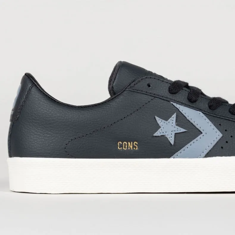 Converse Cons Leather PL Vulc Pro Ox (Black/Lunar Grey/Egret)