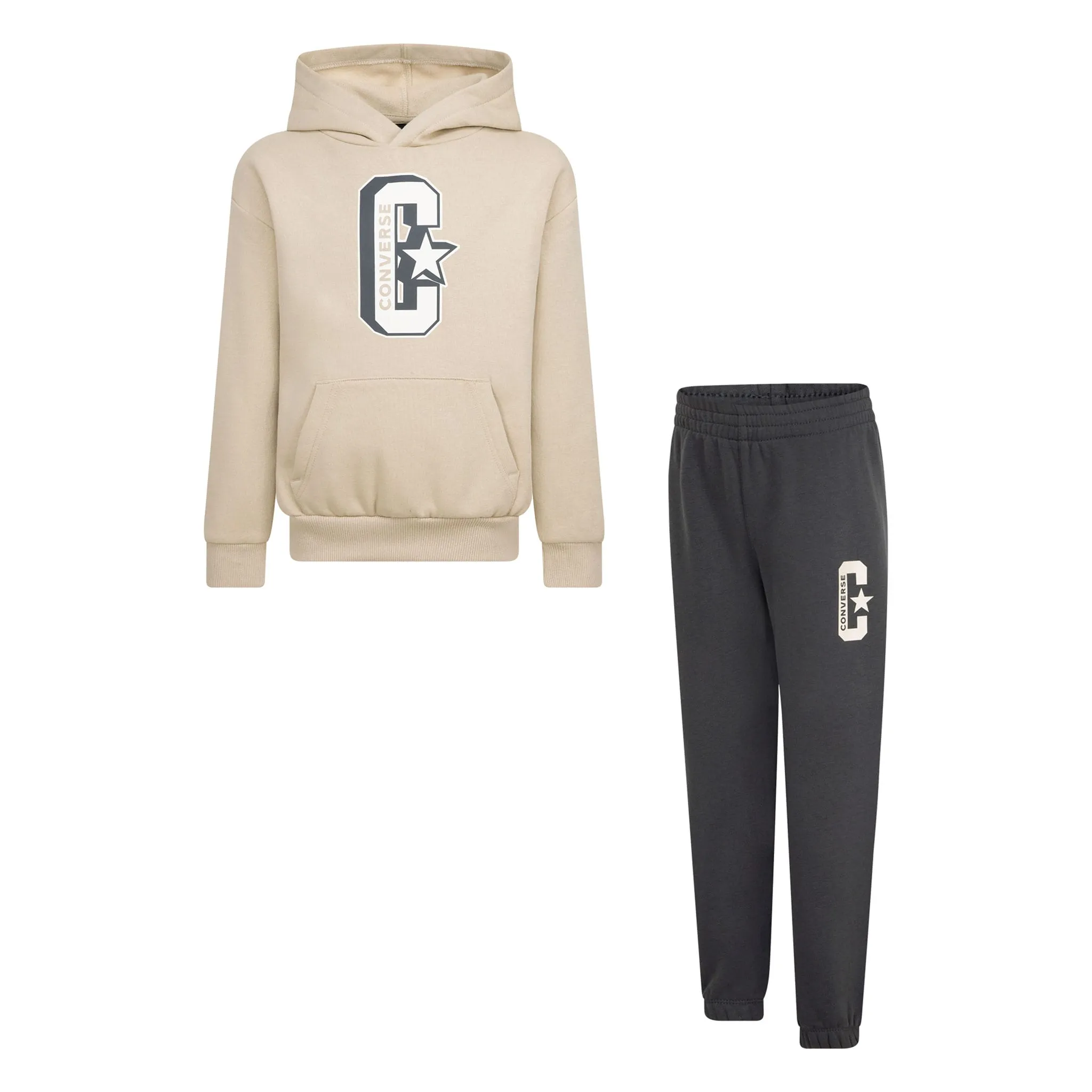 Converse Cstar Fleece PO&Jogger Set 4-7y  - Clement