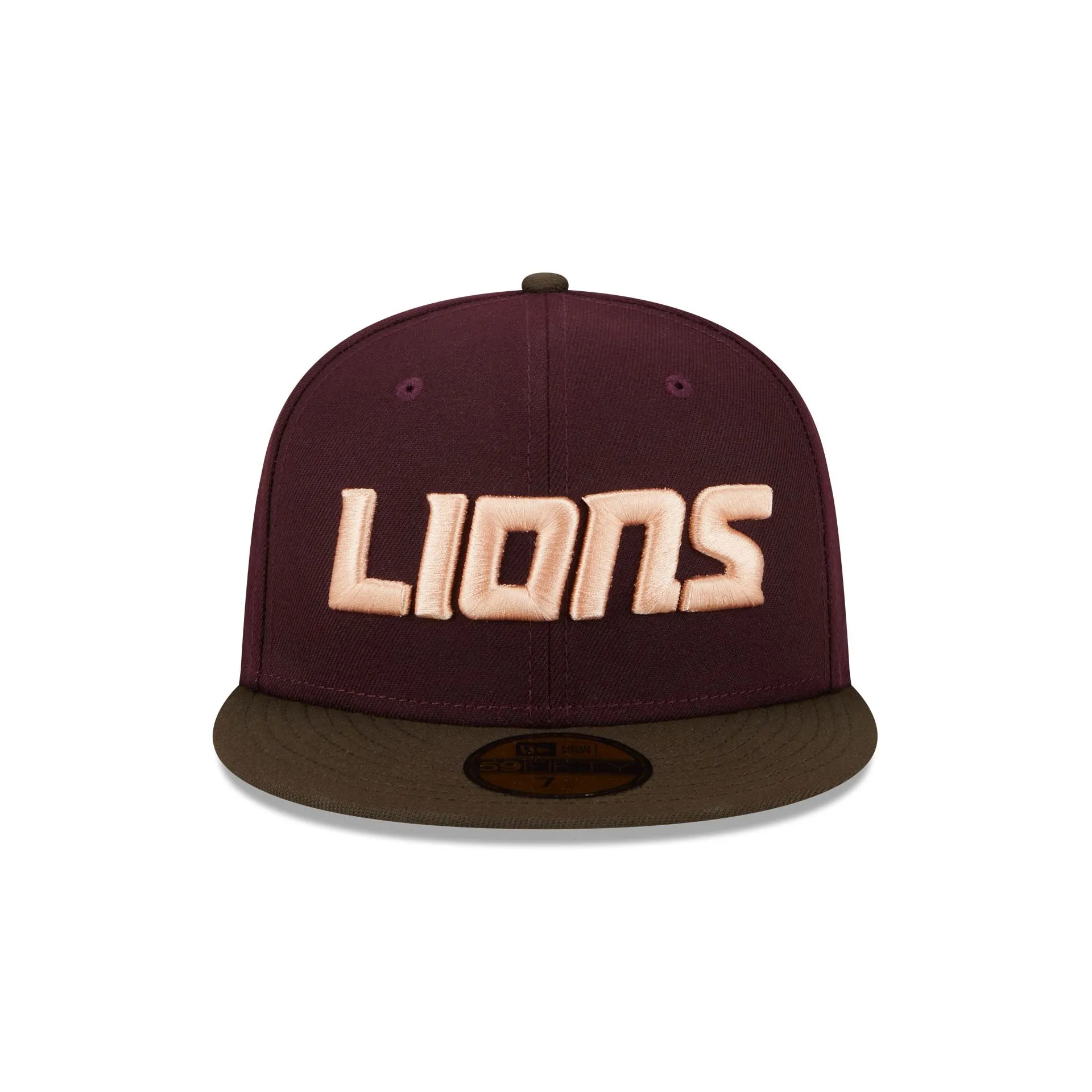 Detroit Lions Berry Chocolate 59FIFTY Fitted Hat