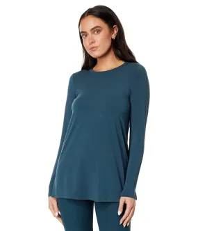 Eileen Fisher Petite Crew Neck Tunic