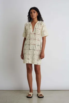 ELANA TUNIC DRESS - Cream