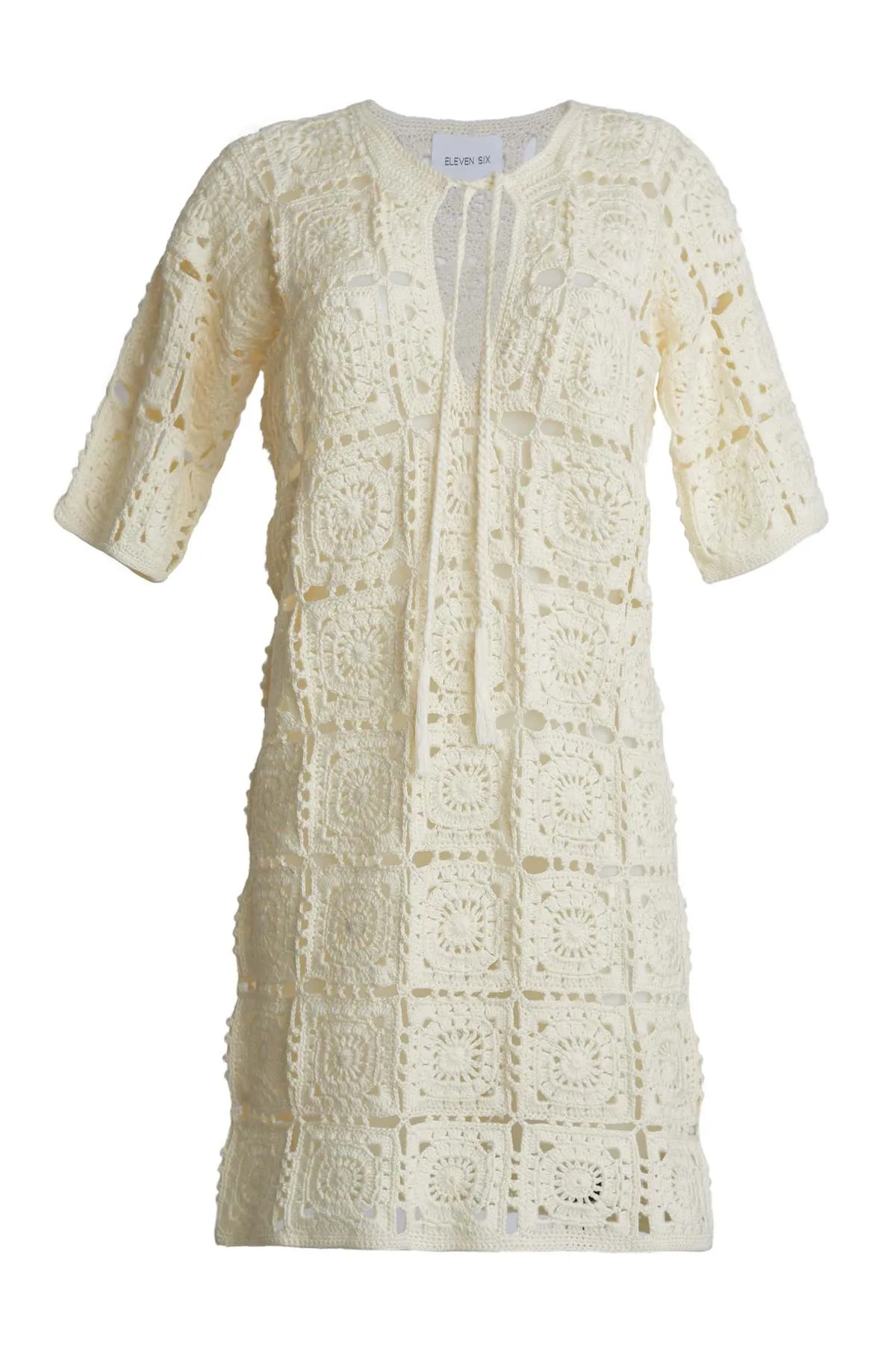 ELANA TUNIC DRESS - Cream