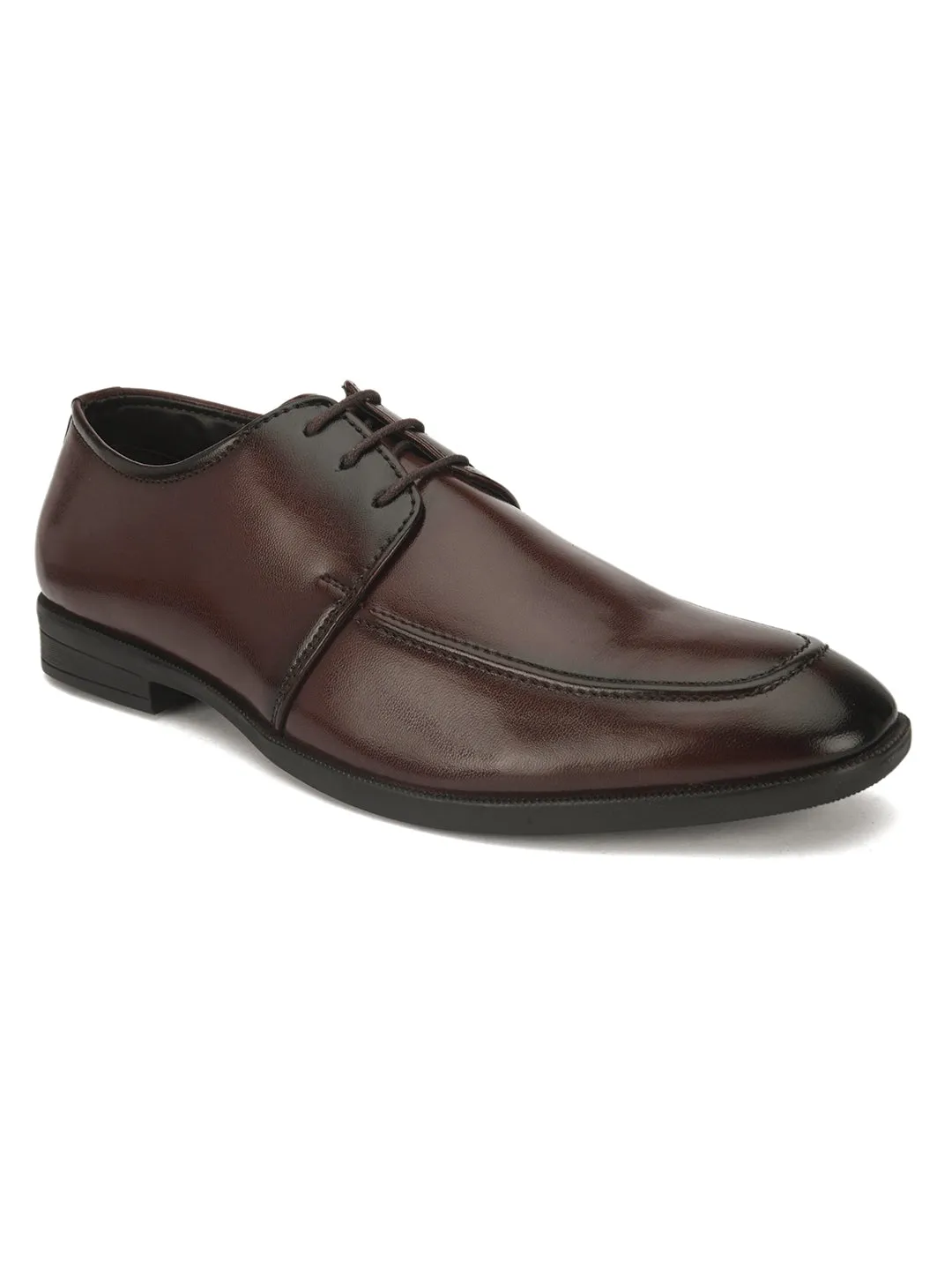 FENTACIA Men Brown Lace-Ups Formal Shoes