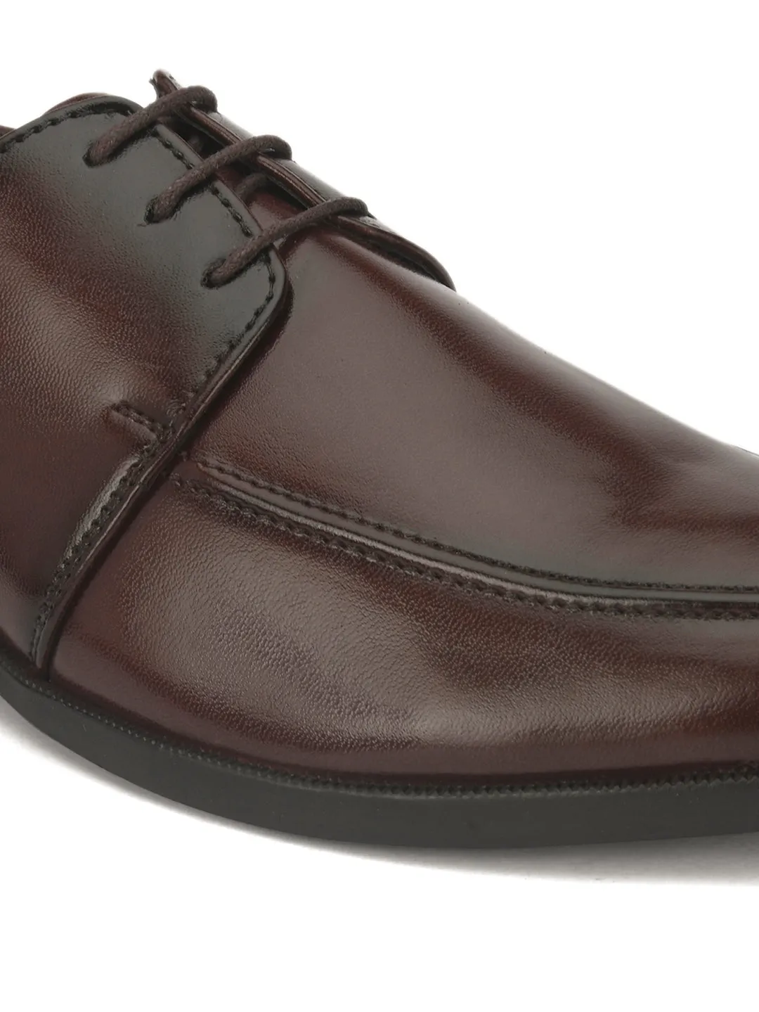 FENTACIA Men Brown Lace-Ups Formal Shoes