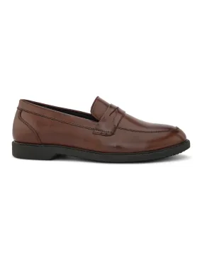 FENTACIA Men Brown Solid SlipOn Formal Shoes