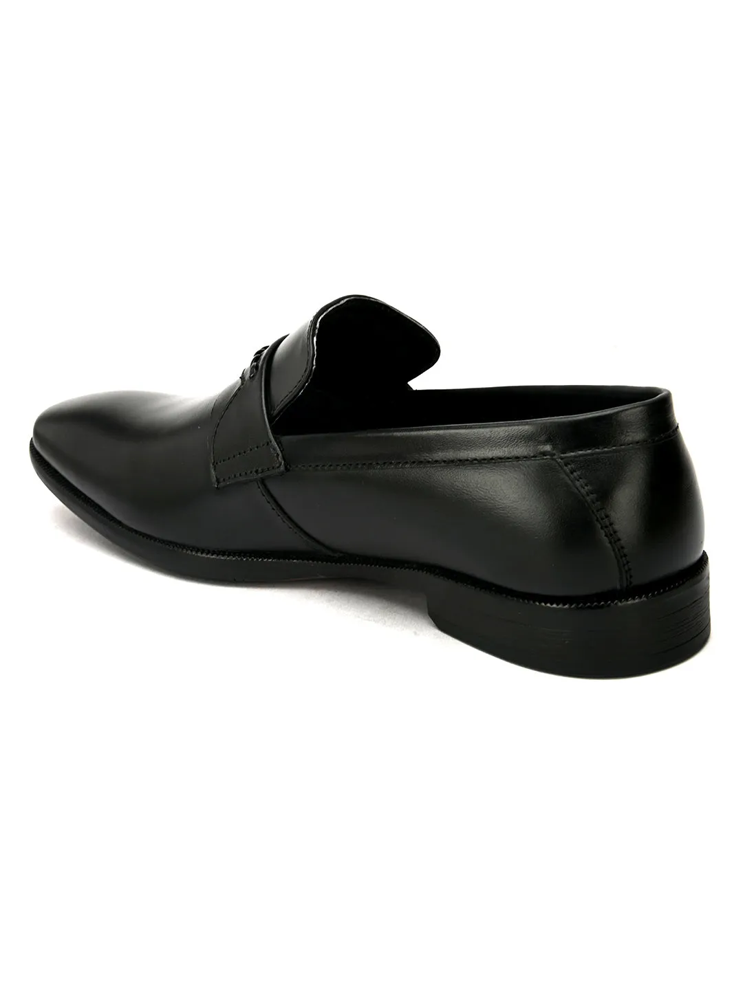 FENTACIA Men Genuine Leather Slip-On Formal Shoes